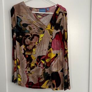 Vera Wang abstract top